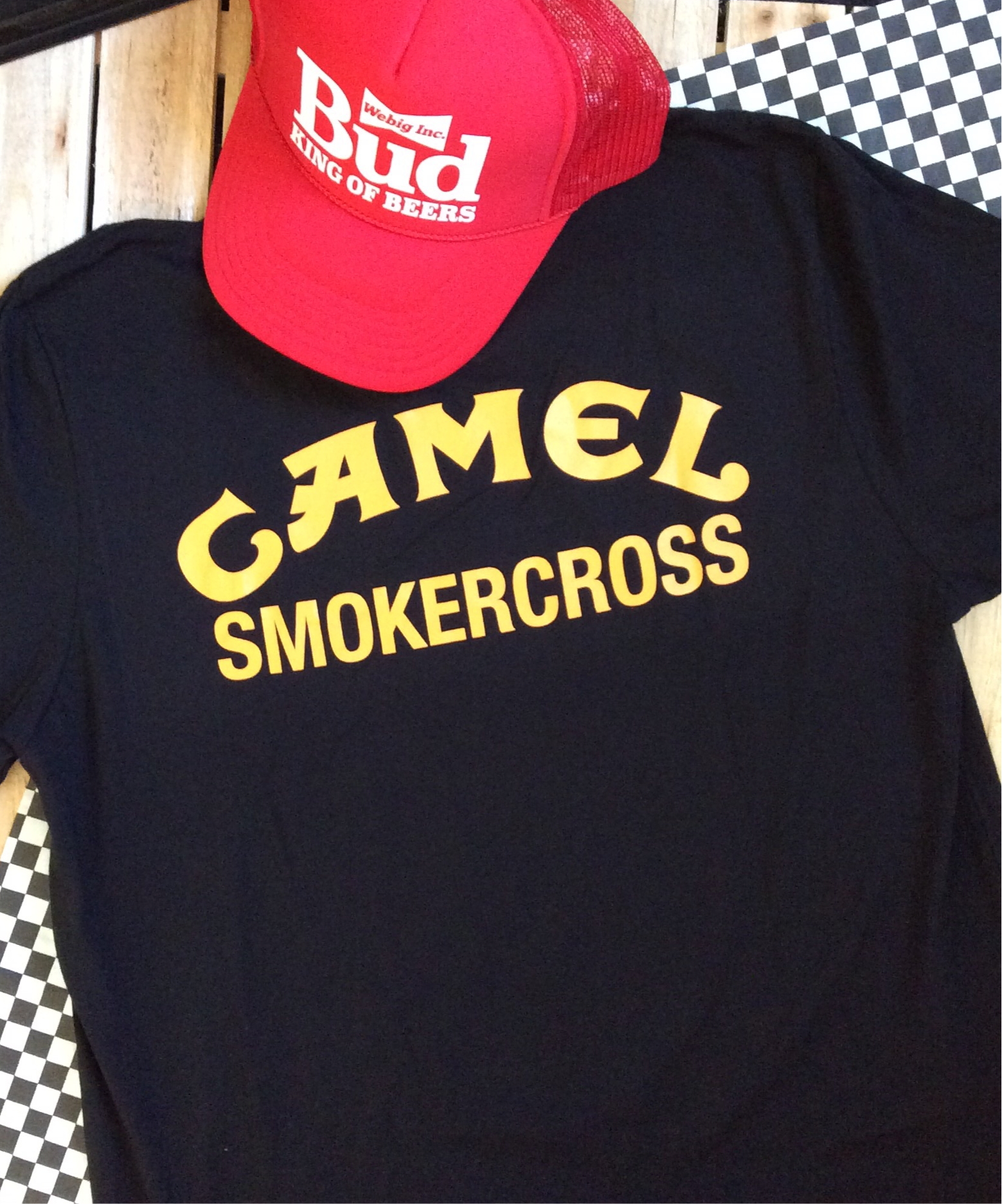 Camel SmokerCROSS Tee