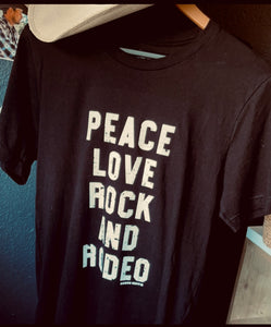 PEACE LOVE ROCK & RODEO